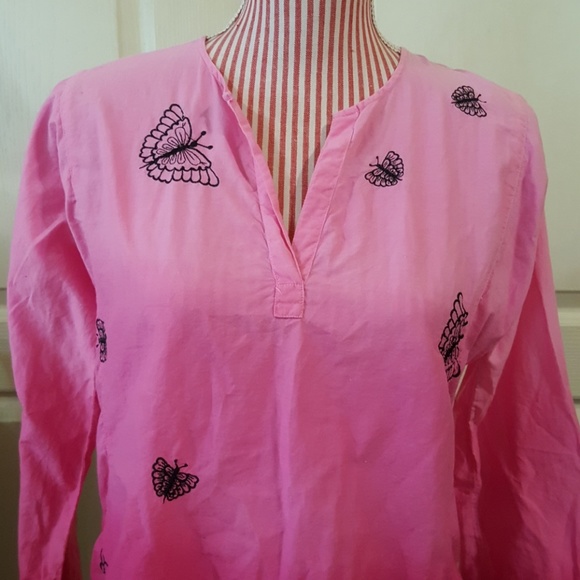 Bill Blass Top/Shirt/Blouse. Pink Ombre. Sz Sm. - Picture 2 of 8